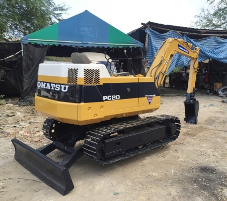 PC20-6รถพร้อมใช้งาน มีใบอินวอย