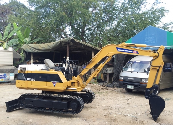 PC20-6รถพร้อมใช้งาน มีใบอินวอย