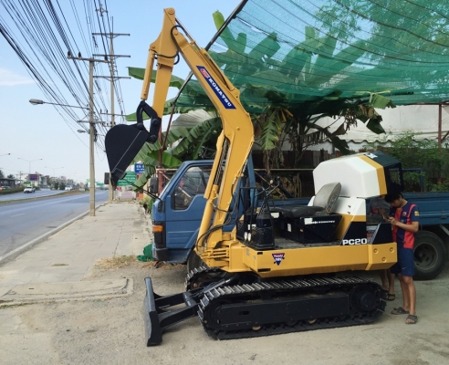 PC20-6รถพร้อมใช้งาน มีใบอินวอย