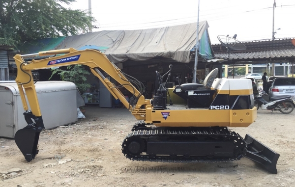 PC20-6รถพร้อมใช้งาน มีใบอินวอย