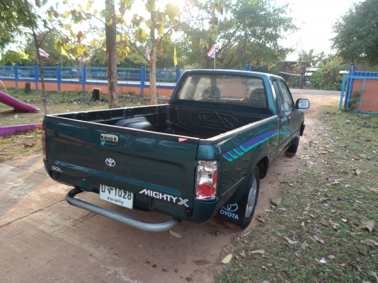 ขายรถกระบะโตโยต้าไมตี้เอ็กแคปปี38 พวงมาลัยพาเวอร์ รถบ้านเดิมๆ เครื่องดีมากครัชชีเดิมไม่มีผุช่วงล่างแน่นปึก เอกสารพร้อมโอน ภาษีพรบ.เต็ม+แอร์เย็นจัด+ชีดีUSB MP3+แม๊กไลเนอร์+ ยางดี4เส้น สภาพพร้อมใช้งาน ขายราคา125,000บาท สนใจสอบถามได้ครับ 080-1696651 รถอยู่ ขายรถกระบะโตโยต้าไมตี้เอ็กแคปปี38 พวงมาลัยพาเวอร์ รถบ้านเดิมๆ เครื่องดีมากครัชชีเดิมไม่มีผุช่วงล่างแน่นปึก เอกสารพร้อมโอน ภาษีพรบ.เต็ม+แอร์เย็นจัด+ชีดีUSB MP3+แม๊กไลเนอร์+ ยางดี4เส้น สภาพพร้อมใช้งาน ขายราคา125,000บาท สนใจสอบถามได้ครับ 080-1696651 รถอยู่