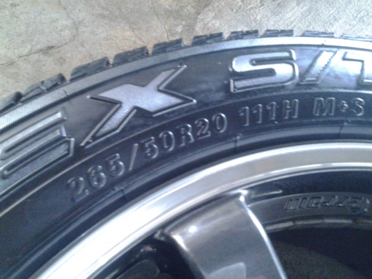 แม็ก lenso RTA ขอบ20 พร้อมยาง