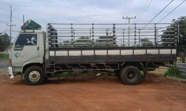 HINO FC2W 120แรง ห้างแท้ปี39 ไฟฟ้า เบรคทิฟฟี่ ยางสวย6เส้น เล่มพร้อมโอน กะยะยาย 5.5ม.