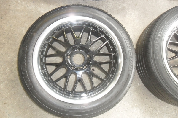 ล้อแม็ก17นิ้ว5รู114 พร้อมยาง สวยๆ 4 ล้อ ราคา 6900 บาท