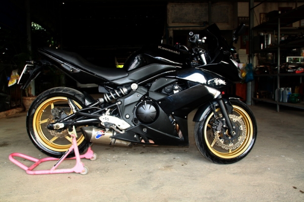 ขาย KAWASAKI NINJA 650 ปี2009 ABS ท่อสูตร ทะเบียนโอน 128000