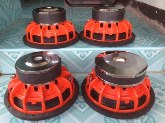 10&quot;ดอกละ1250บาท. ว้อยเดิม ใช้งานปกติ เปลี่ยนแค่หมวกครอบ เป็นแบรนด์ดังครับ  1..สเปค156/3&quot;มี3ดอก.แม่เหล็กต่างกันเลยขายเป็นข้างเอา ข้างละ1250บาท 2..สเปค180/3&quot;มี1ดอก ขายดอกละ 1550 บาท สนใจ0892425454 อยู่สระบุรี นัดเจอในเมืองได้