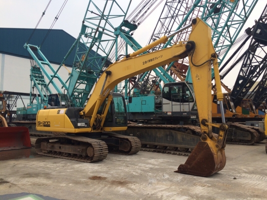 ขายรถแบคโฮ SUMITOMO SH200-5 6xxxชม. ปี2010 ใบ70 รถเก่าญี่ปุ่นไม่เคยใช้งานในไทยครับ