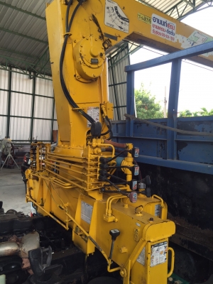 หกล้อ อีซูชุ NPR115 เครน 3ตัน ช่วงยาว4.50ม สภาพดีพร้อมใช้หัวบางเดิมสวยกริ๊ป แอร์ พ.เวอร์ ยาง8.25 ทะเบียนพร้อมโอน