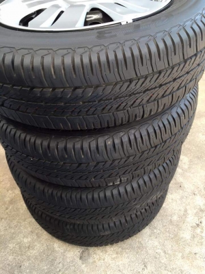 ขายล้อกะทะฮอนด้าแจ๊สขอบ15 ถอดป้ายแดง 4วง ราคา 6,000 บาท