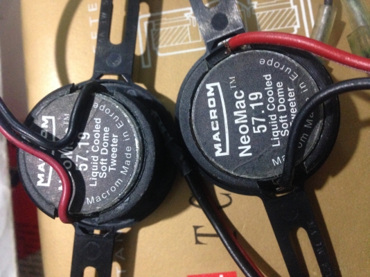 ลำโพงแหลม โดมผ้าMacrom