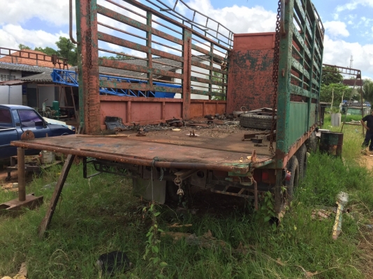 ขายกะยะคอกเหล็ก...ยกลงจากสิบล้อ ยาวประมาณ 6เมตรกว่าๆ สภาพดีสีไม่สวย