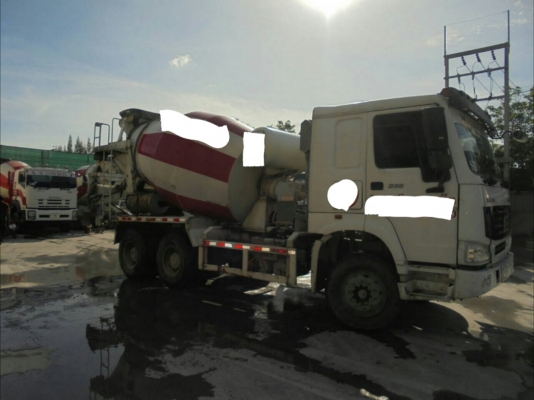 ขาย 715,000รถโม่ปูน 7 คิว HOWO  2 เพลา 336 แรงหัวบางยางดีคัชซีสวยเครื่องเกียร์ดีแรงรถสวยพร้อมใช้เอกสารพร้อมโอน 090-772-3710 090-772-3708