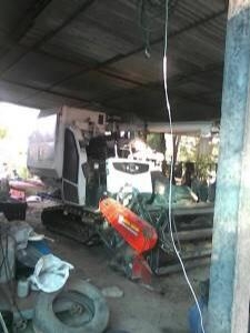 รถเกี่ยวข้าวDC95ปี55ทำงาน1150ชั่วโมง