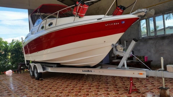 ขายด่วนเรือ28ฟุตแอร์เจ็น อุปกรณ์ครบ ปี2009