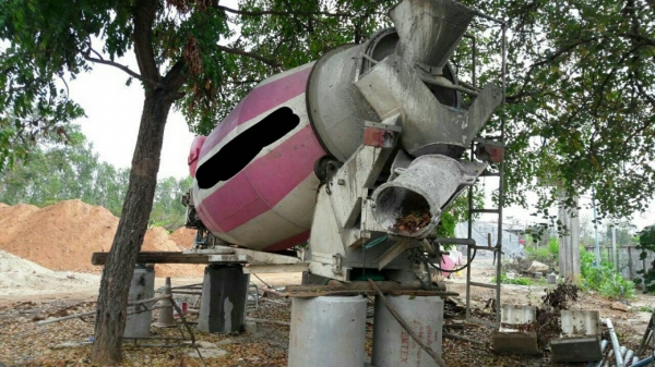 ขาย โม่ปูน 7 คิว สภาพสวยพร้อมใช้งาน อุปกรณ์ครบ ยกขึ้นใส่รถได้เลย