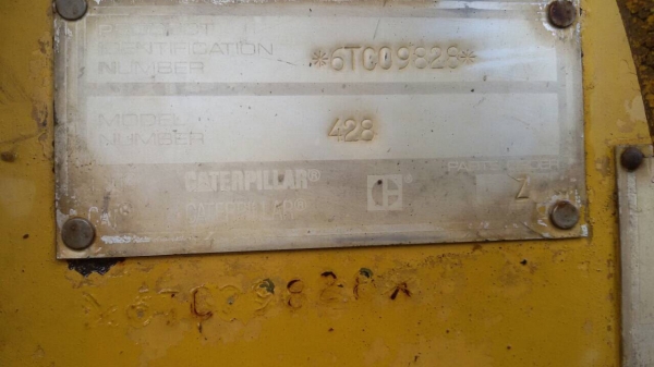 ขายรถ ตักหน้า ขุดหลัง.  CAT - 428.   สนใจติดต่อ  081 - 6079515