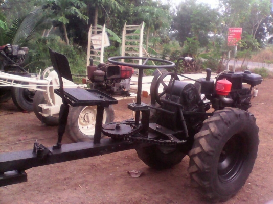 รถไถนั่งขับ เครื่องตกแต่ง Er 6.5 แรง พร้อมใช้งาน