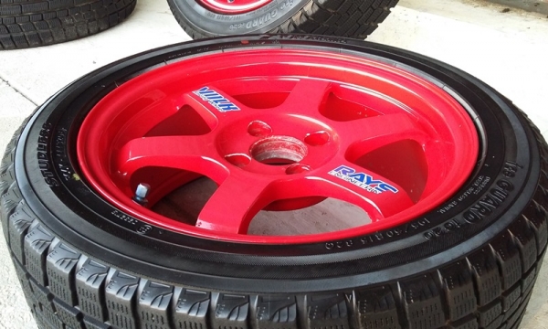 ล้อ,TE37 Red แท้ 15X6.5 Of20 4H100 ก้านยกสุดๆ 32,000