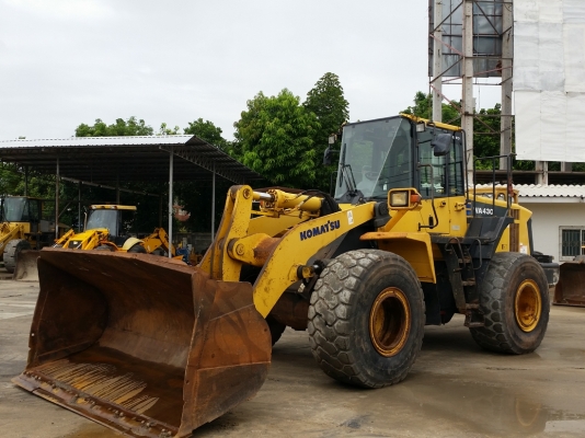 มาใหม่ !! ขายรถตักล้อยาง WA430-6 ยี่ห้อ KOMATSU นำเข้าจากต่างประเทศแท้ 100\% สภาพสวย ไม่เคยใช้งานในไทย