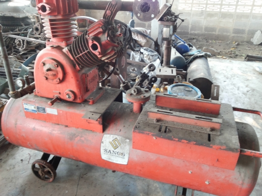 ปั้มลม sanco 15  แรง ขายตามสภาพครับ สายช่างนักปั้น ลองแวะชมก่อนครับ