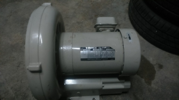 VORTEX BLOWER HITACHI โบลเวอร์ ฮิตาชิ รุ่น VB-007-DNพัดลม เป่า-ดูด มอเตอร์ในตัว มือสอง พร้อมใช้ VORTEX BLOWER HITACHI โบลเวอร์ ฮิตาชิ รุ่น VB-007-DNพัดลม เป่า-ดูด มอเตอร์ในตัว มือสอง พร้อมใช้