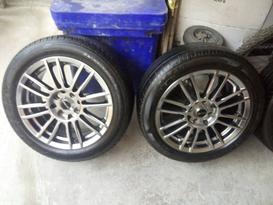 สุดคุ้มแม็กสปูน 15 พร้อมยางสภาพดี สวยเหมือนใหม่ 6900 บาท