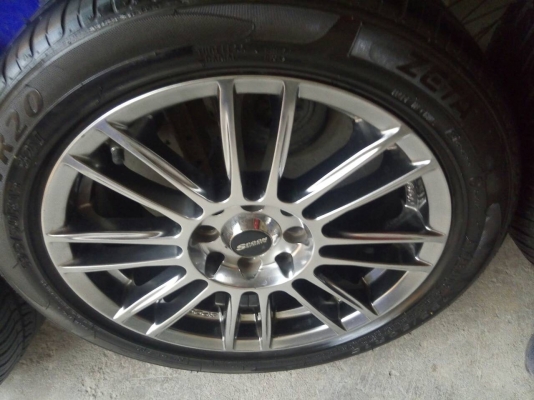 สุดคุ้มแม็กสปูน 15 พร้อมยางสภาพดี สวยเหมือนใหม่ 6900 บาท สุดคุ้มแม็กสปูน 15 พร้อมยางสภาพดี สวยเหมือนใหม่ 6900 บาท