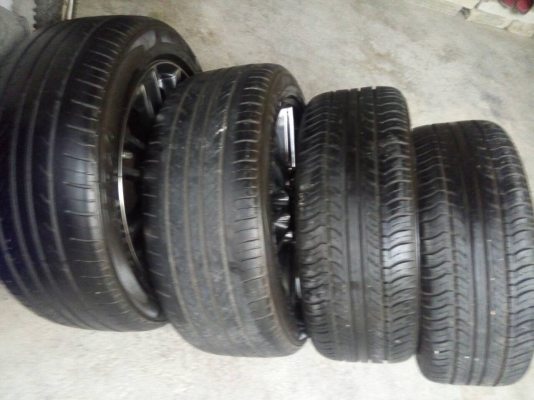 สุดคุ้มแม็กสปูน 15 พร้อมยางสภาพดี สวยเหมือนใหม่ 6900 บาท สุดคุ้มแม็กสปูน 15 พร้อมยางสภาพดี สวยเหมือนใหม่ 6900 บาท