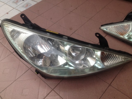 ไฟหน้า TOYOTA ESTIMA ACR30 AREAS ตัวท๊อปของเก่าญี่ปุ่นเเท้สภาพสวย