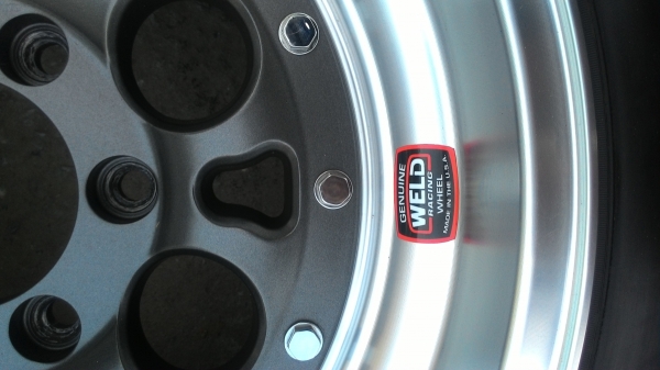 ขายล้อหยดน้ำWELDพร้อมยางสวยๆครับ