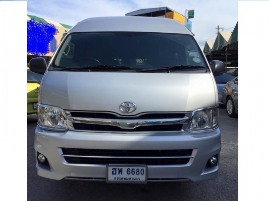 โทร 0922726669 คุณตันหยงรถตู้เบสมือสองฝั่งธนฯ ตู้COMMUTER ดีเซลล์แต่งวีไอพี ปี 12 ราคา 899,000 บาท