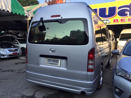 โทร 0922726669 คุณตันหยงรถตู้เบสมือสองฝั่งธน COMMUTER 2.5D4D MT ปี 07 แต่งเต็ม แอร์บัส