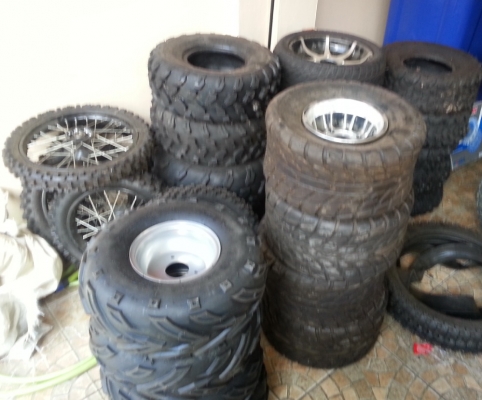 ขายยางATV-UTV ขนาดขอบ6" 7" 8" 9"10" 12" 14"  ปี2018