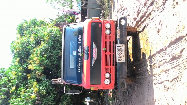 ขายหกล้อฮีโน่KM310เครื่องหกสูบกระบะยาว4.3เมตรทะเบียนพร้อมโอนภาษีไม่ขาดต่อ144000