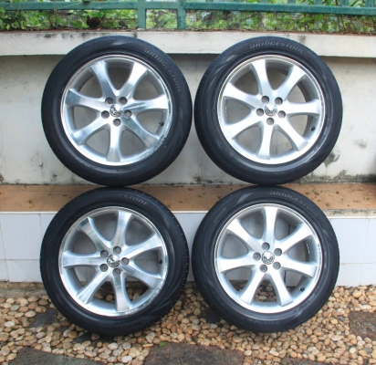 ล้อแม๊คใส่รถ โตโยต้า wish พร้อมยางขอบ 17 ล้อแม๊คใส่รถ โตโยต้า wish พร้อมยางขอบ 17