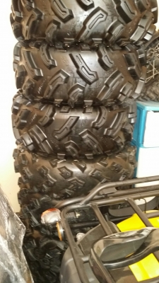 ขาย ยางATVขอบ 12 เป็นยางลุย มี 4เส้น สภาพ 95\% ขาย 8200