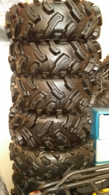 ขาย ยางATVขอบ 12 เป็นยางลุย มี 4เส้น สภาพ 95\% ขาย 8200