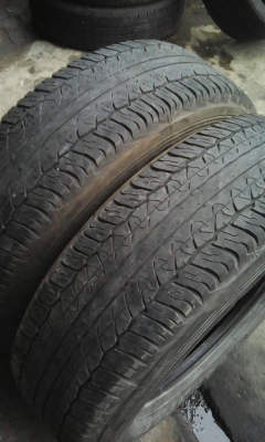 255/70R16 DUNLOP GRANDTREK AT20 ปี14 มี 2 เส้น tel.081-427-3941 ไิอดีไลน์ autobot107