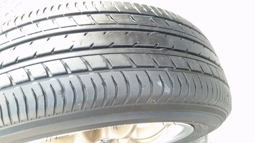 ขายล้อADVAN ขอบ15 4รู100-114 กว้าง6.5 ยางปี 13  4 ล้อ