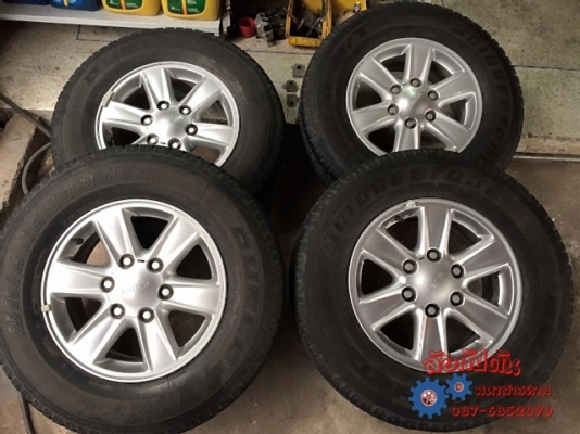 ล้อเดิม Dmax All New ขอบ16 พร้อมยาง Bridgestone 245/70R16