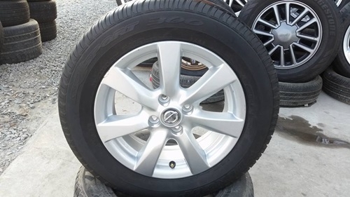 ขายล้อแม็กNISSAN ALMERA VL15 185/65/15 ปี 13  4 ล้อ
