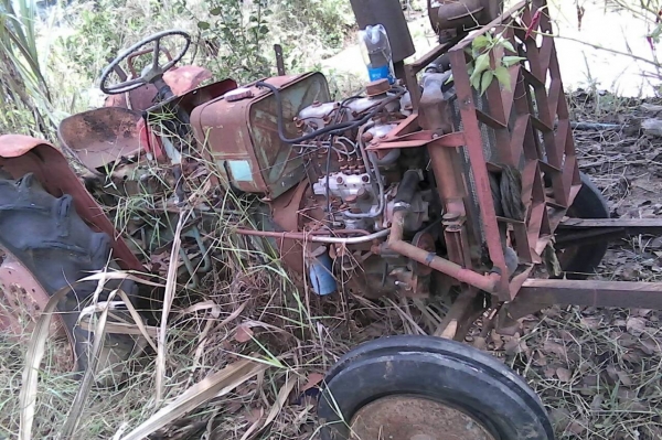 ขายตามสภาพรถไถยันมาร์27แรงราคาถูก