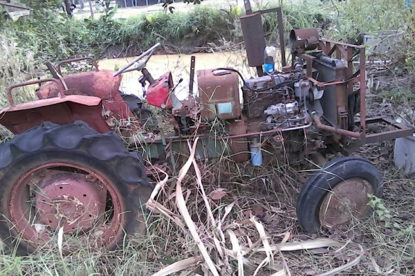 ขายตามสภาพรถไถยันมาร์27แรงราคาถูก