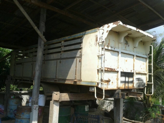 (งดต่อรอง)ขายกระบะบรรทุกรถสิบล้อพร้อมกระบอกดั้มใหญ่ สภาพดีมาก ยาว6 เมตรกว้าง 2.45 เมตร ราคาถูก