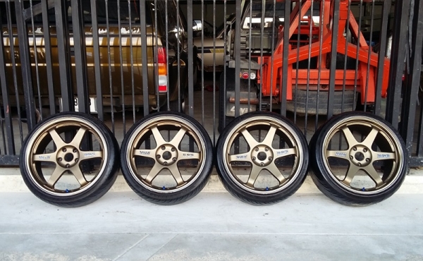 ล้อ,TE37 (BR)19"F8.5+22 R9.5+36 5H114.3 ติดยาง 57,000 ล้อ,TE37 (BR)19"F8.5+22 R9.5+36 5H114.3 ติดยาง 57,000