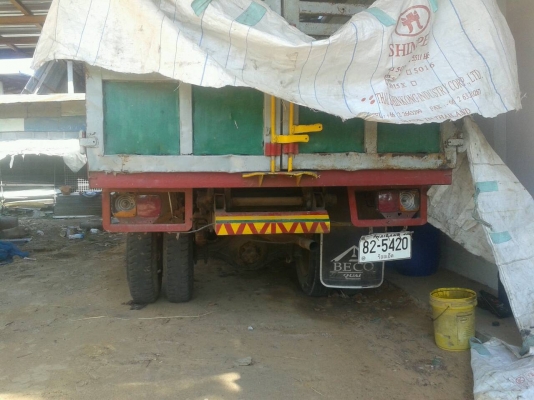 ขาย 6 ล้อหัวยาวดั้มๆๆ ราคาถูกกระบะคอกเกษตรใหญ่กระบะยาว 4.70 กระบะเหล็กทั้งใบ เครื่อง 6BB 145 แรงพวงมาลัยพาวเวอรํ ยางดีทั้ง 6 เส้น เหมาะสำหรับบรรทุกอ้อย บรรทุกมัน บรรทุกข้าวเปลือก