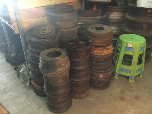 ดีเคเซียงกง จานเบรคเก่าเเท้าญี่ปุ่น รถหกล้อ สิบล้อ กะบะ สองเเถววว คุณภาพดีเน้นเน้น