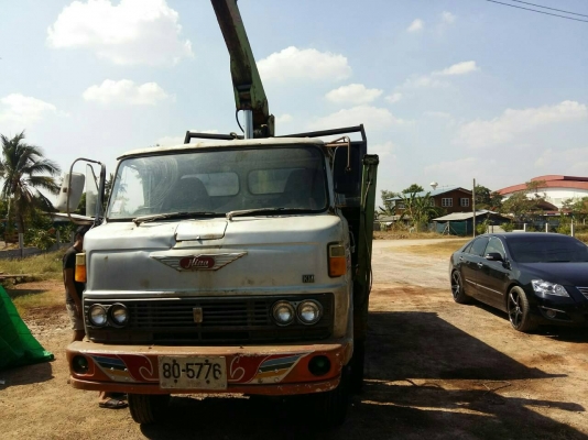 รถหกล้อดั้ม KM500 ติดเครน 2.5 ธานาโด เครื่องดีคันซีสวย เครนใช้งานได้ปกติ ภาษีไม่ขาด เล่มทะเบียนชุดโอนครบ