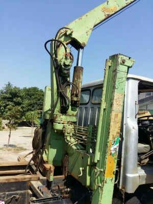 รถหกล้อดั้ม KM500 ติดเครน 2.5 ธานาโด เครื่องดีคันซีสวย เครนใช้งานได้ปกติ ภาษีไม่ขาด เล่มทะเบียนชุดโอนครบ