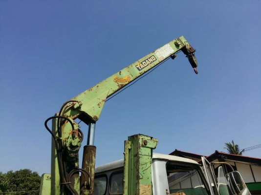 รถหกล้อดั้ม KM500 ติดเครน 2.5 ธานาโด เครื่องดีคันซีสวย เครนใช้งานได้ปกติ ภาษีไม่ขาด เล่มทะเบียนชุดโอนครบ